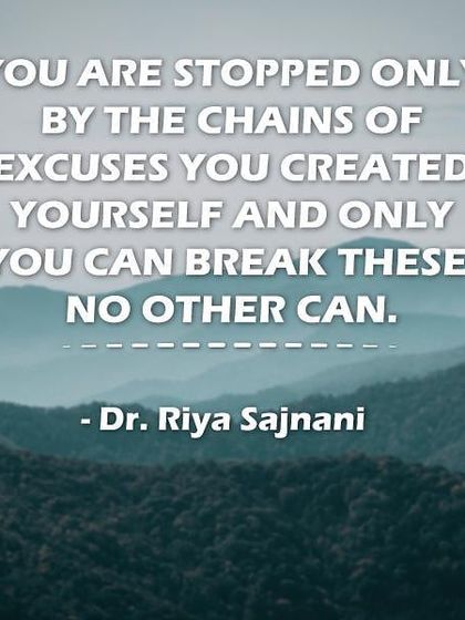 Often, the only thing stopping us are the excuses we create for ourselves. I help both children and parents identify and break these self-imposed chains, fostering a mindset of accountability, action, and limitless possibility.