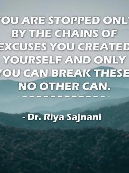 You are stopped only by the chains of excuses you create for yourself. We teach children to break these chains and take ownership of their success.