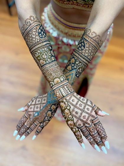 Mitali - Bridal Mehendi Full Bridal Mehendi (Hands) photo 68