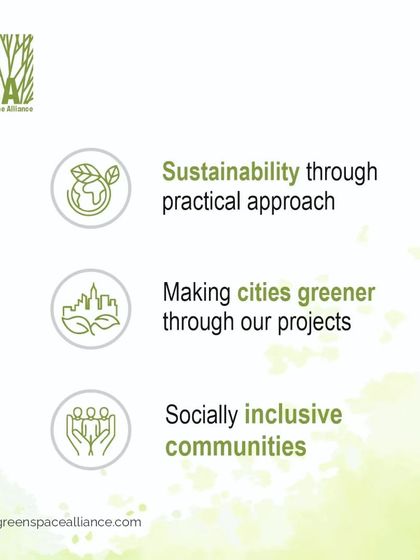 Our commitment is defined by three core pillars. We pursue sustainability through a practical approach, make cities greener through our projects, and build socially inclusive communities.