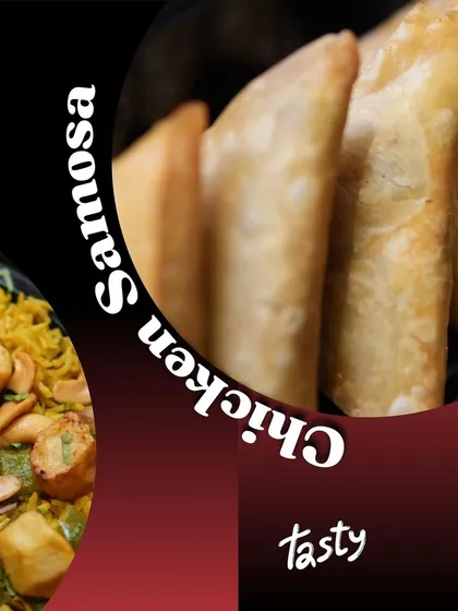 Classic Chicken Samosas, a crispy and savory bite that's a must-have at any party.