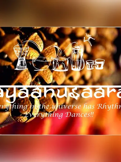 This is our identity, Layaanusaara, which means "according to the rhythm." We believe everything in the universe has a rhythm, and everything dances. This philosophy is at the heart of everything we do.