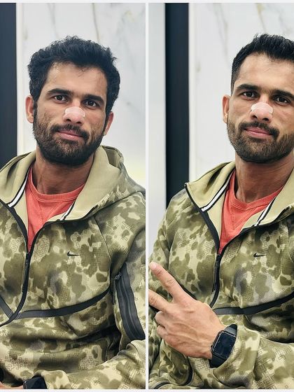 He's happy with the result, and so am I. This transformation is all about the details, a sharp haircut that makes a world of difference.