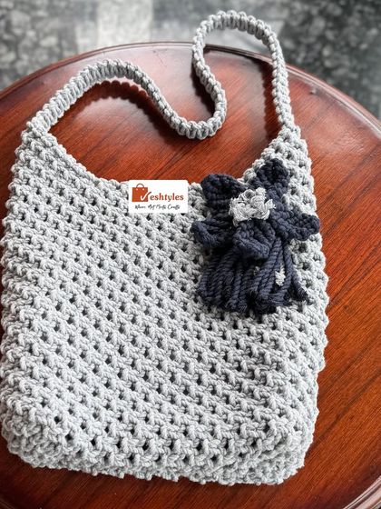 Eshtyles - Handcrafted Macrame Bags & Accessories Patterned & Colorful Slings photo 34