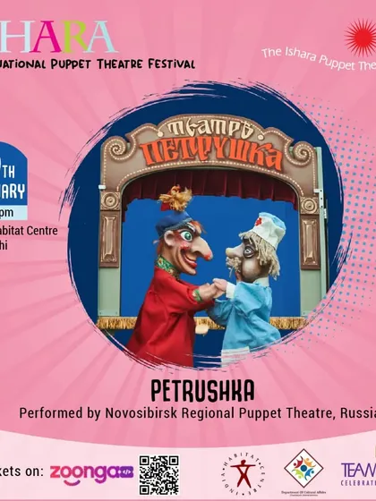 Poster for 'Petrushka'.