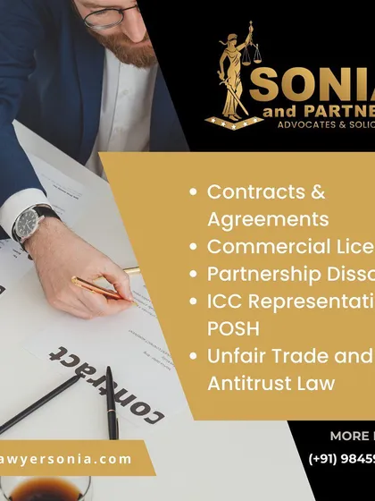 Solid contracts are the foundation of any successful business. I assist with drafting and reviewing agreements, managing commercial licensing, and navigating the complexities of partnership dissolution. I also provide representation in matters of unfair trade practices to ensure your business operates on a level playing field.