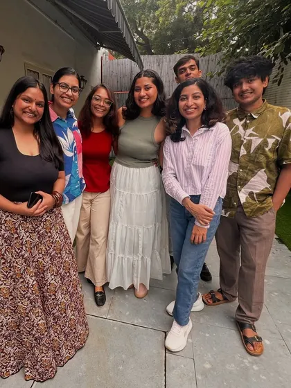 Welcome to the DelSlam fam. This is our tribe of volunteers and poets, hanging out at our studio space near Connaught Place. People walk in as strangers but leave as friends. We are a true artistic support system.