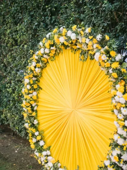 Vibrant Haldi & Mehendi Celebrations photo 11