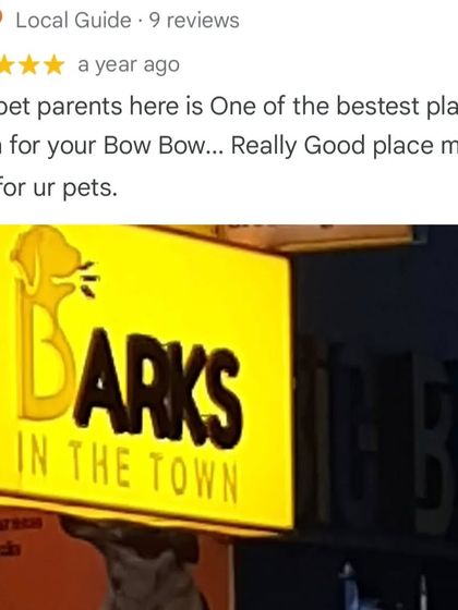 A local guide review calling us "one of the bestest" places for your pet. We love being a must-visit spot for pet parents.