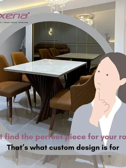 Can't find the perfect piece of furniture for your room? That's exactly what custom design is for. We can create furniture that fits your dimensions, style, and functional needs perfectly.