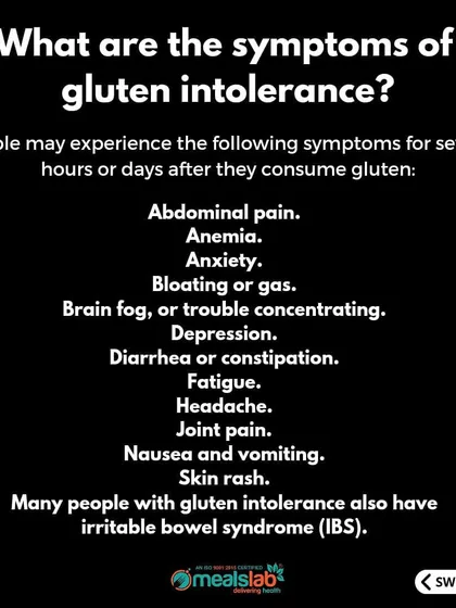 Understanding the symptoms of gluten intolerance is the first step. Many people experience issues like abdominal pain, bloating, or fatigue. My meal plans can help you avoid these triggers by providing safe and delicious gluten-free food.