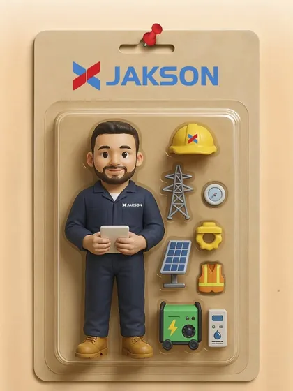 Here is the ultimate energy and infrastructure starter pack. This playful image represents the diverse tools and technologies our skilled professionals use every day to build and maintain the systems that power our world.