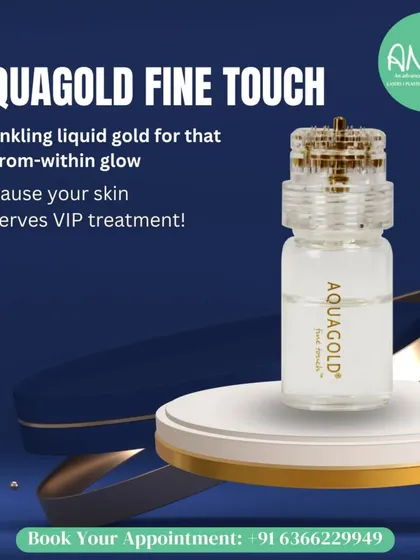 Sprinkle liquid gold for that lit-from-within glow. Aquagold Fine Touch is a VIP treatment that uses micro-channeling technology to deliver a customized cocktail of serums deep into the skin for superior hydration and radiance.
