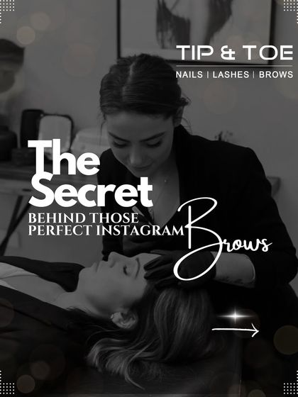 The secret to those perfect Instagram brows is often brow lamination. This treatment sets your brow hairs in place, making them look fuller, neater, and more defined all day long.