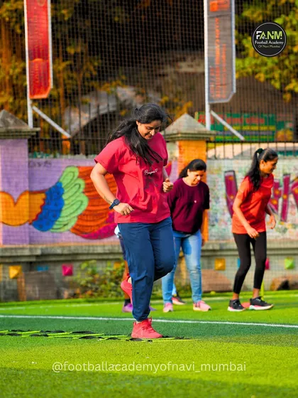 A group of mothers fully engaged in a footwork drill. We ensure our parent sessions are welcoming and provide professional guidance from our coaches.