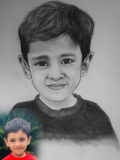 Graphite & Charcoal Portraits photo 10