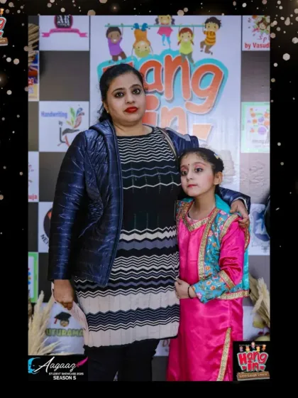 An instructor and her student share a special moment at the showcase. The bond between our teachers and students is at the core of what we do.