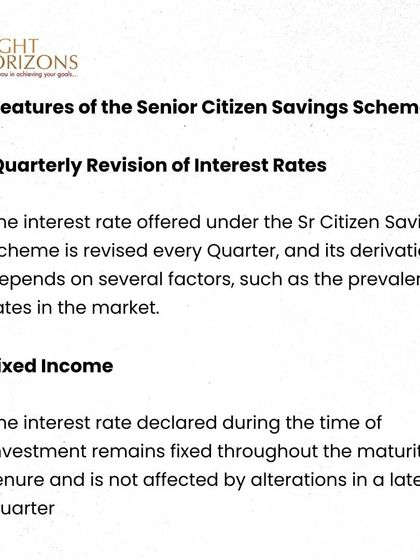 Looking for a reliable income source after retirement? This bulletin details the Senior Citizen Savings Scheme (SCSS), covering its features, interest rates, tenure, and deposit limits.