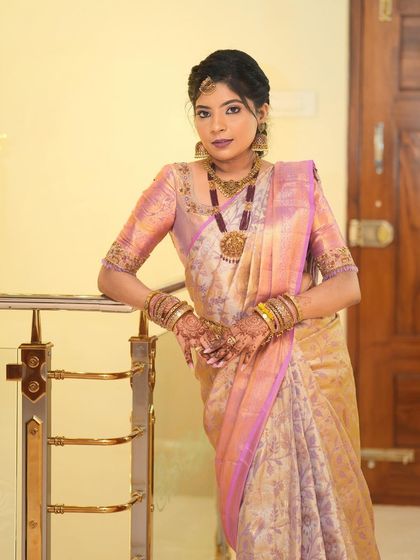 Anthariya by Nidhi Gowda - Custom Bridal & Occasion Wear Grand Bridal Sarees & Muhurtham Wear photo 100