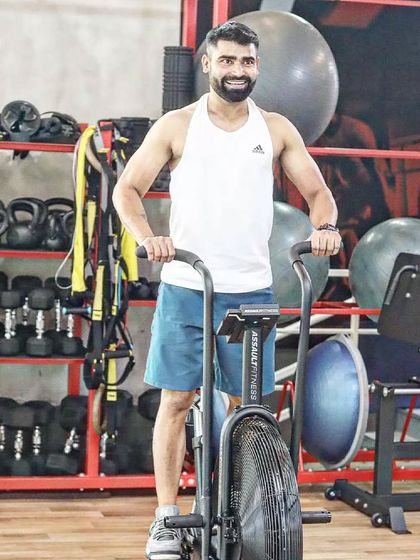 Strength comes from an indomitable will. This is what I believe and what I practice every Monday morning on the assault bike.