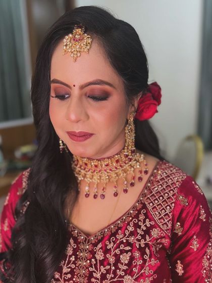 Makeovers by Mahalakshmi - Special Occasion Makeup Reception & Sangeet Glam photo 23