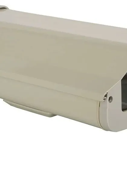 For outdoor installations, I use durable camera housing like this to protect the equipment from weather, dust, and potential tampering. This ensures the camera system has a long and reliable life.