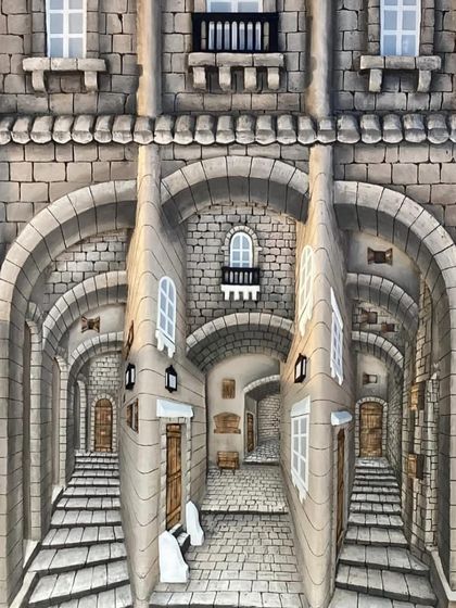 Architectural Illusions: Journeys on a Wall photo 12