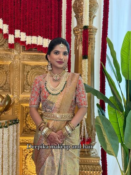 Deepika Makeup and Hair - Makeup & Hair for Weddings & Special Occasions South Indian Bridal Glam photo 29
