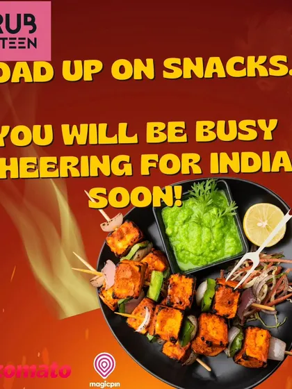 I know that big events like a cricket match call for great snacks. My menu of starters, like this Paneer Tikka, is perfect for ordering in bulk so your team can enjoy the game without worrying about food.