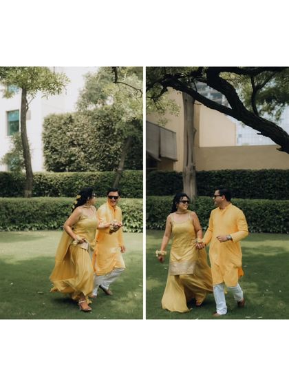 Vibrant Haldi & Mehendi Celebrations photo 22