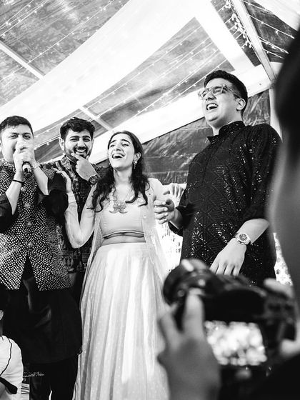 A gratitude post from us to our clients and the industry. This image captures a moment of pure joy and signifies how wedding stylists have become an essential part of the 'I do' list.