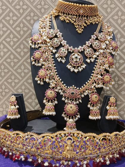 Lotus Bridal Studio - Wedding & Event Jewellery Rental Timeless Temple & Gold-Look Jewellery photo 36