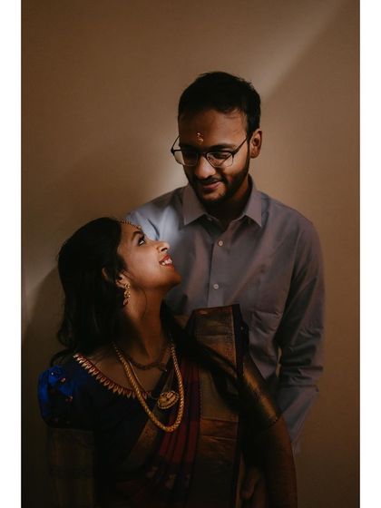 An intimate and loving look between the couple. These are the moments to cherish.