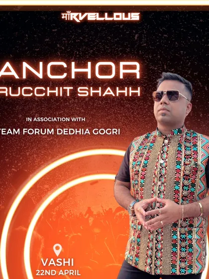 Ready to rock in Vashi. I collaborate with talented artists and event teams to deliver a seamless and entertaining show.
