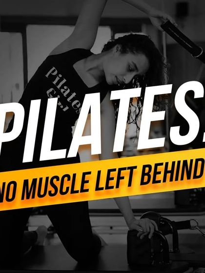 Pilates: No muscle left behind. This is our commitment to a true full-body workout that transforms you from the inside out.