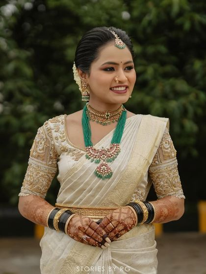 Anthariya by Nidhi Gowda - Ethnic Wear Design & Embroidery Courses Our Beautiful Brides & Clients photo 5