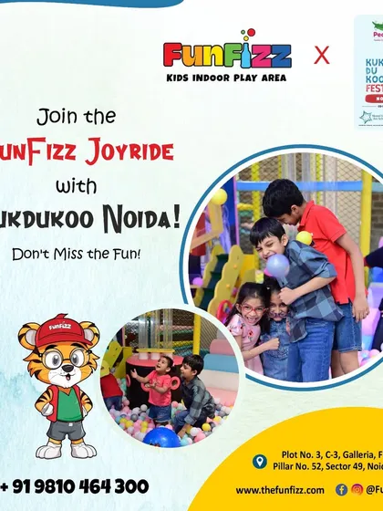 Join the FunFizz joyride! We love participating in local family events like the Kukdukoo Fest to meet new families and share the fun.