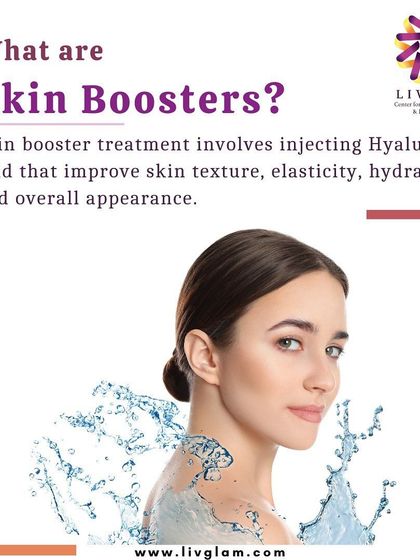 Skin boosters are a fundamental part of my skin health philosophy. They involve injecting hyaluronic acid to improve texture, elasticity, and hydration, resulting in a radiant and healthy overall appearance.