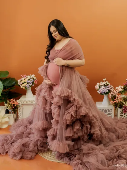 A fairytale moment for a magical journey. For mothers who dream of a glamorous look, I help style these elaborate gown sessions to make you feel like the queen you are.