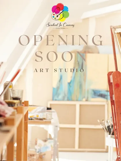 A dream in the making. This 'Opening Soon' post was from when my studio was just an idea, fueled by a desire to bring more joy and connection into people's lives.