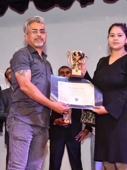 Another one of our team members being recognized at the annual awards. We are proud to be part of a larger organization that values dedication and excellence.