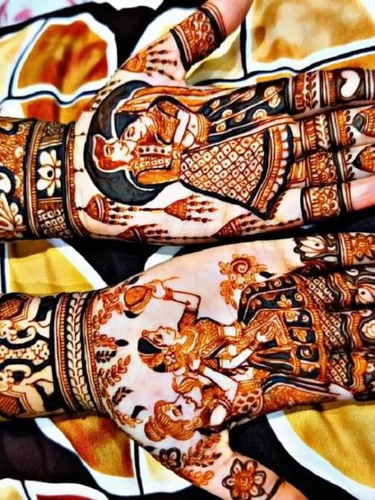 Bunty Rajasthani Mehandi - Special Occasion Mehandi Your Story in Henna: Custom Portraits photo 14