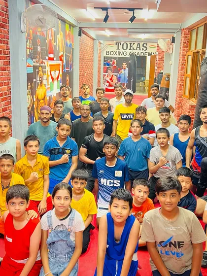 A full house at Tokas Boxing Academy. The energy and camaraderie in this picture say it all.