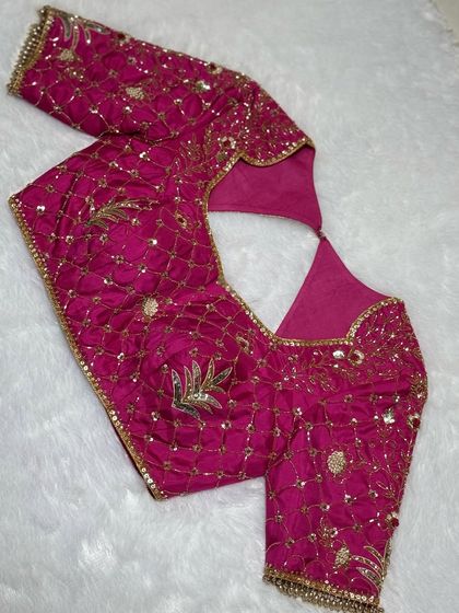 The Glamhouse - Ethnic Wear & Jewellery Rentals Bridal & Heavy Work Blouses photo 9