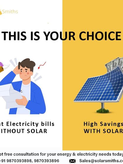 The choice is simple: high electricity bills or high savings with solar. I help you make the switch to a more profitable and sustainable energy solution.