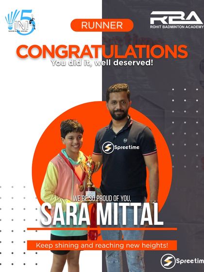 Rohit Badminton Academy - High Performance Badminton Training Our Champions: A Legacy of Wins photo 7