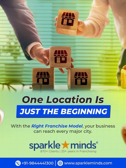One successful location is just the beginning. With the right franchise model, your business can reach every major city, turning a single outlet into a powerful network of locations.