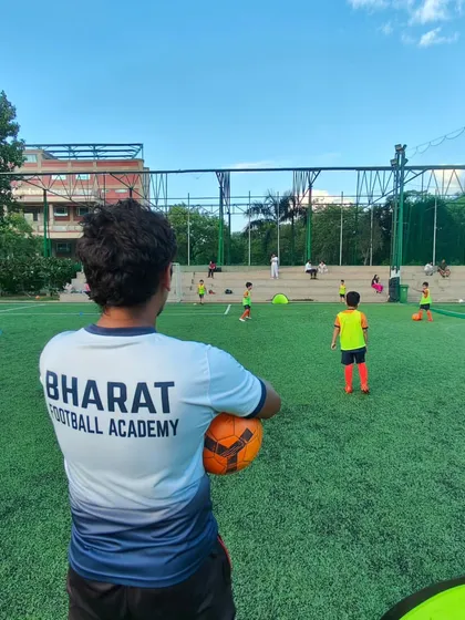 From a coach's point of view, we watch our future football stars develop their skills and passion on the pitch.