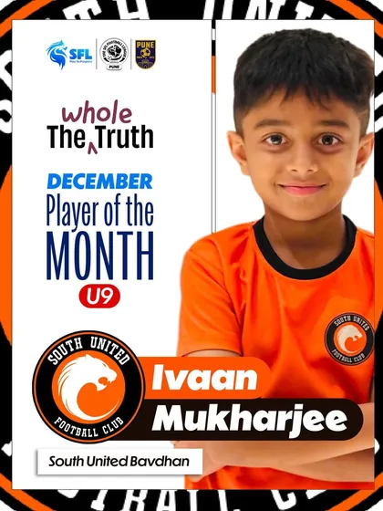 Ivaan Mukherjee showed up when it mattered most, earning him the U9 Co-Ed Player of the Month award in Pune.