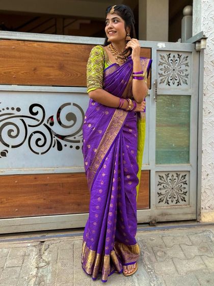 Designer Trends - Ethnic & Occasion Wear Rental Elegant Kanchi & Silk Sarees photo 66